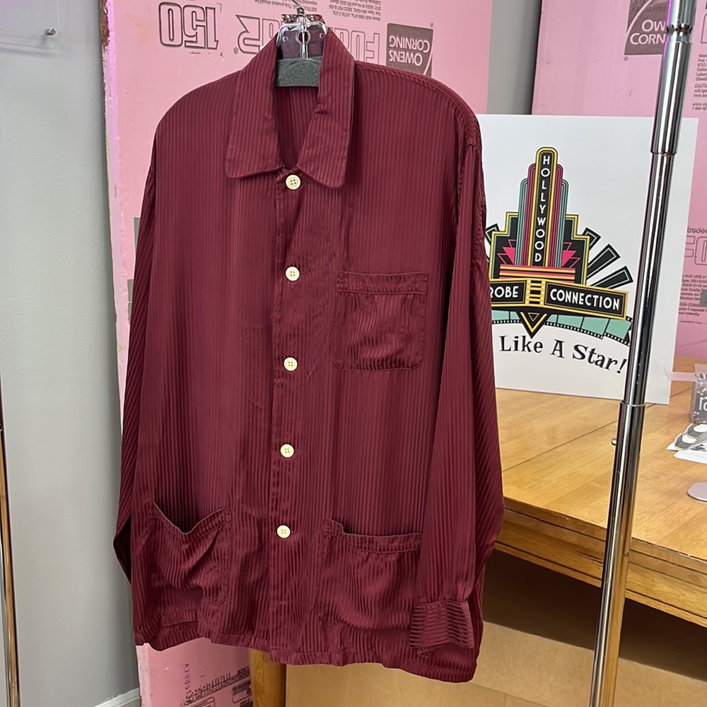 RED'S (BLACKLIST) Silk Pajama Set